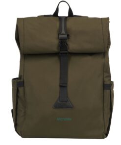 Khaki Day pack front view Mittel